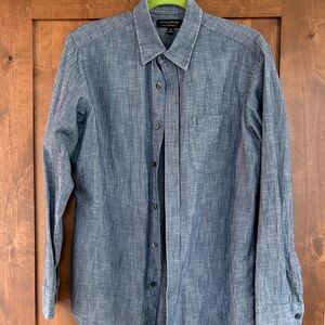 Men's Blue Denim Shirt
